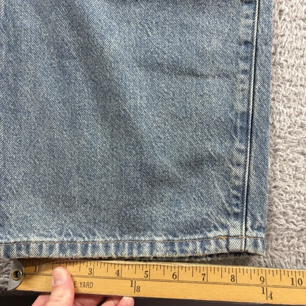 Pacsun Baggy Factory Distressed Jeans Mens 32x32 Rips Fade Knee Hole Skate NWT